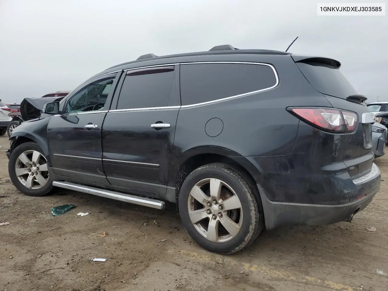 2014 Chevrolet Traverse Ltz VIN: 1GNKVJKDXEJ303585 Lot: 56521025