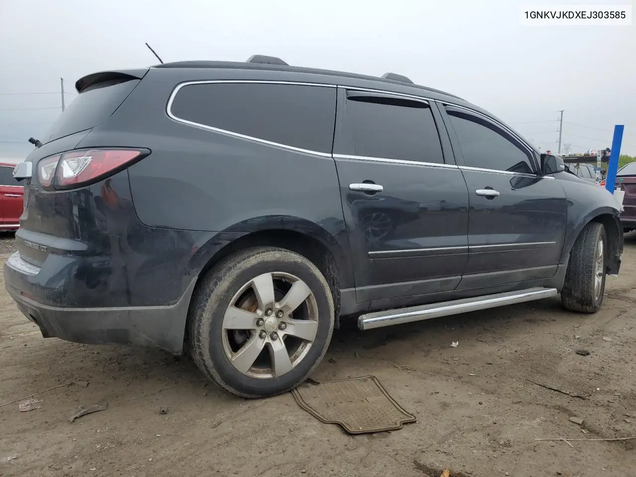 2014 Chevrolet Traverse Ltz VIN: 1GNKVJKDXEJ303585 Lot: 56521025