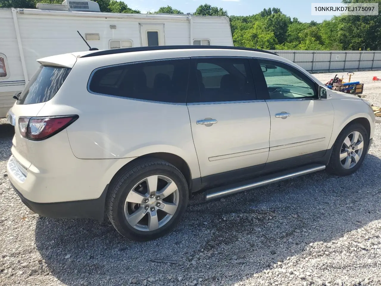 2014 Chevrolet Traverse Ltz VIN: 1GNKRJKD7EJ175097 Lot: 56717045