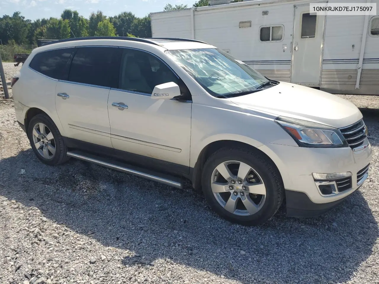 2014 Chevrolet Traverse Ltz VIN: 1GNKRJKD7EJ175097 Lot: 56717045
