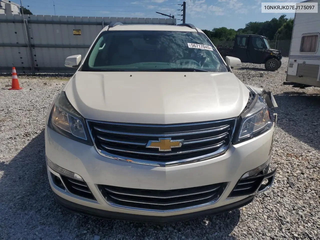 2014 Chevrolet Traverse Ltz VIN: 1GNKRJKD7EJ175097 Lot: 56717045