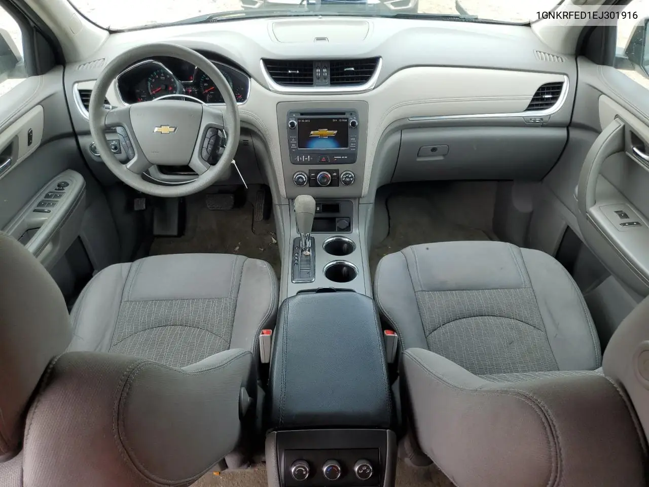 2014 Chevrolet Traverse Ls VIN: 1GNKRFED1EJ301916 Lot: 58724625