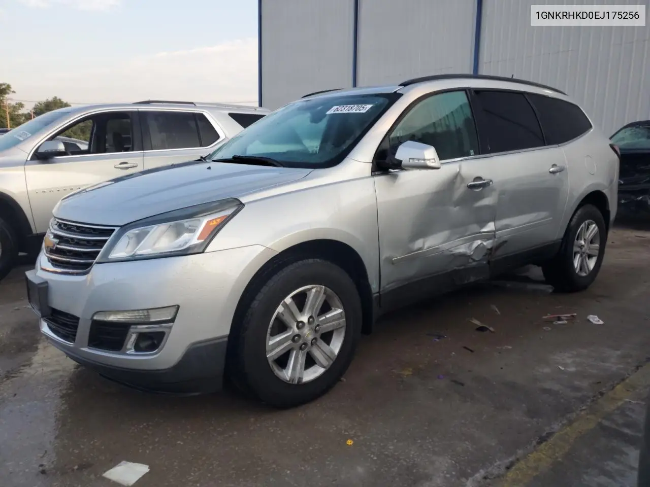 2014 Chevrolet Traverse Lt VIN: 1GNKRHKD0EJ175256 Lot: 62318705