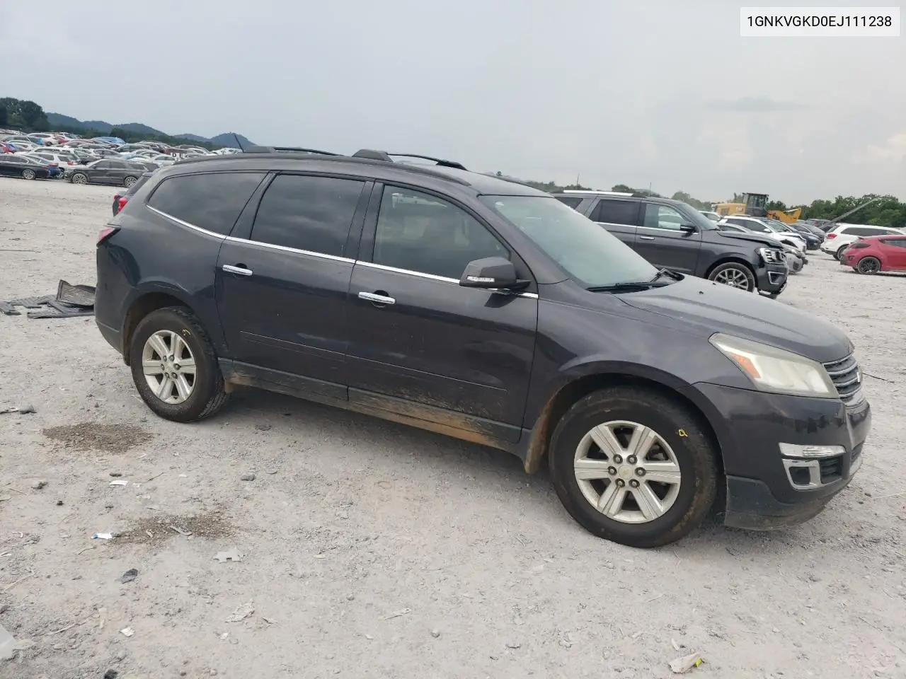 2014 Chevrolet Traverse Lt VIN: 1GNKVGKD0EJ111238 Lot: 62673565
