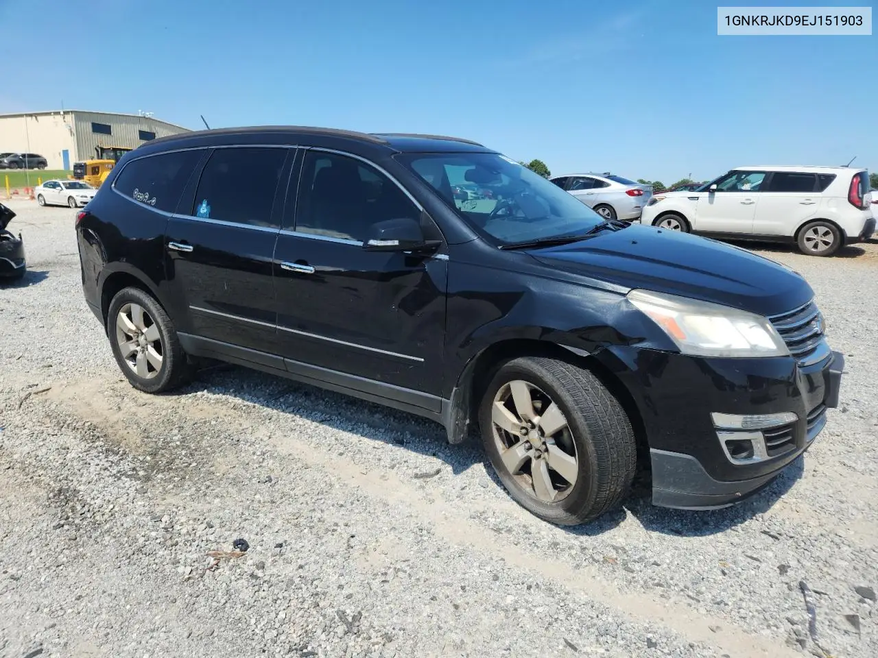 2014 Chevrolet Traverse Ltz VIN: 1GNKRJKD9EJ151903 Lot: 62828635