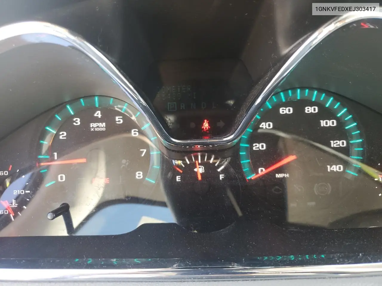 2014 Chevrolet Traverse Ls VIN: 1GNKVFEDXEJ303417 Lot: 62862275