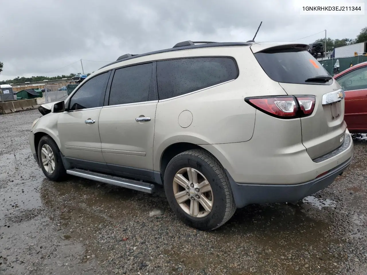 2014 Chevrolet Traverse Lt VIN: 1GNKRHKD3EJ211344 Lot: 62987045