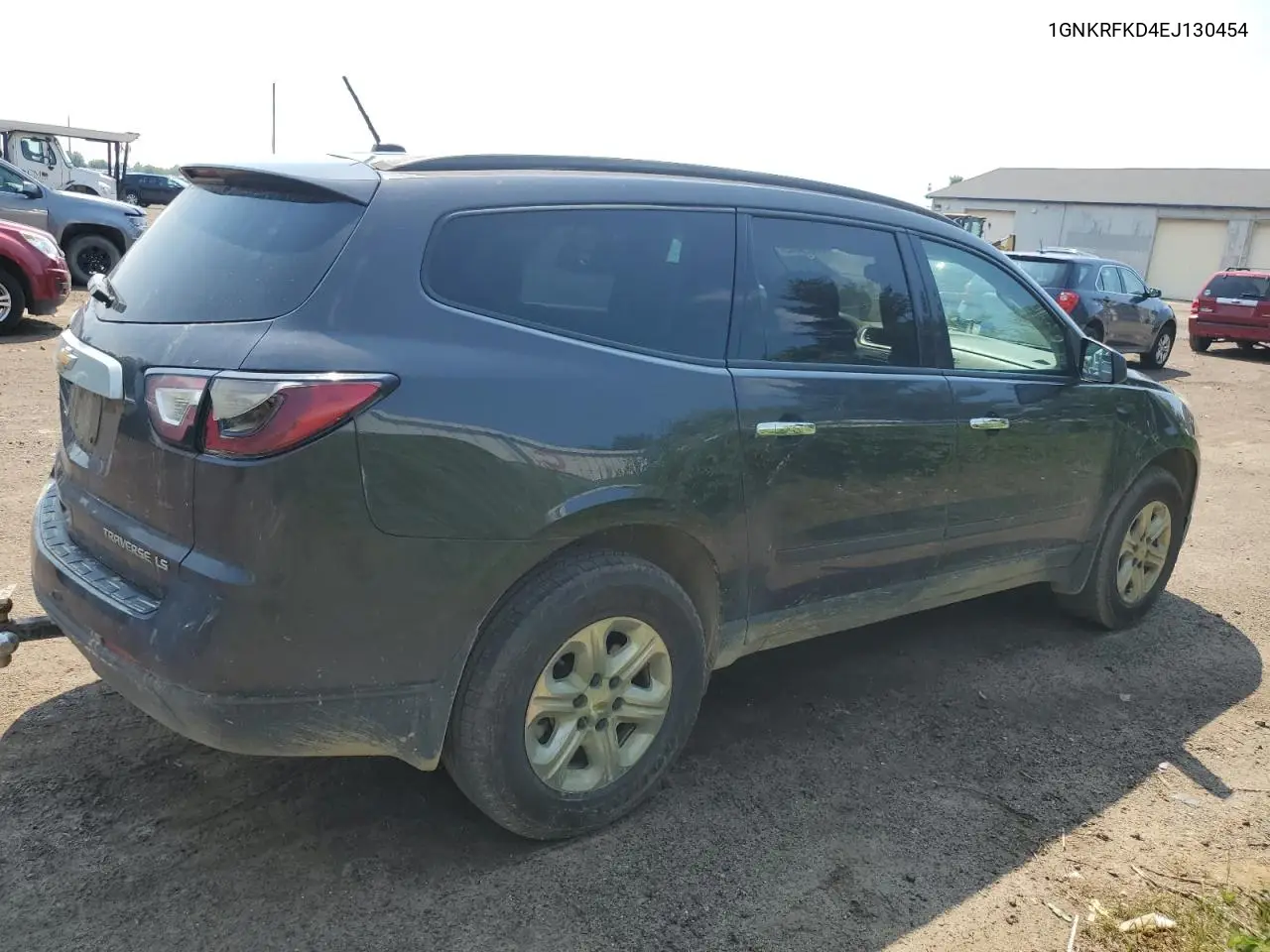 2014 Chevrolet Traverse Ls VIN: 1GNKRFKD4EJ130454 Lot: 63029845