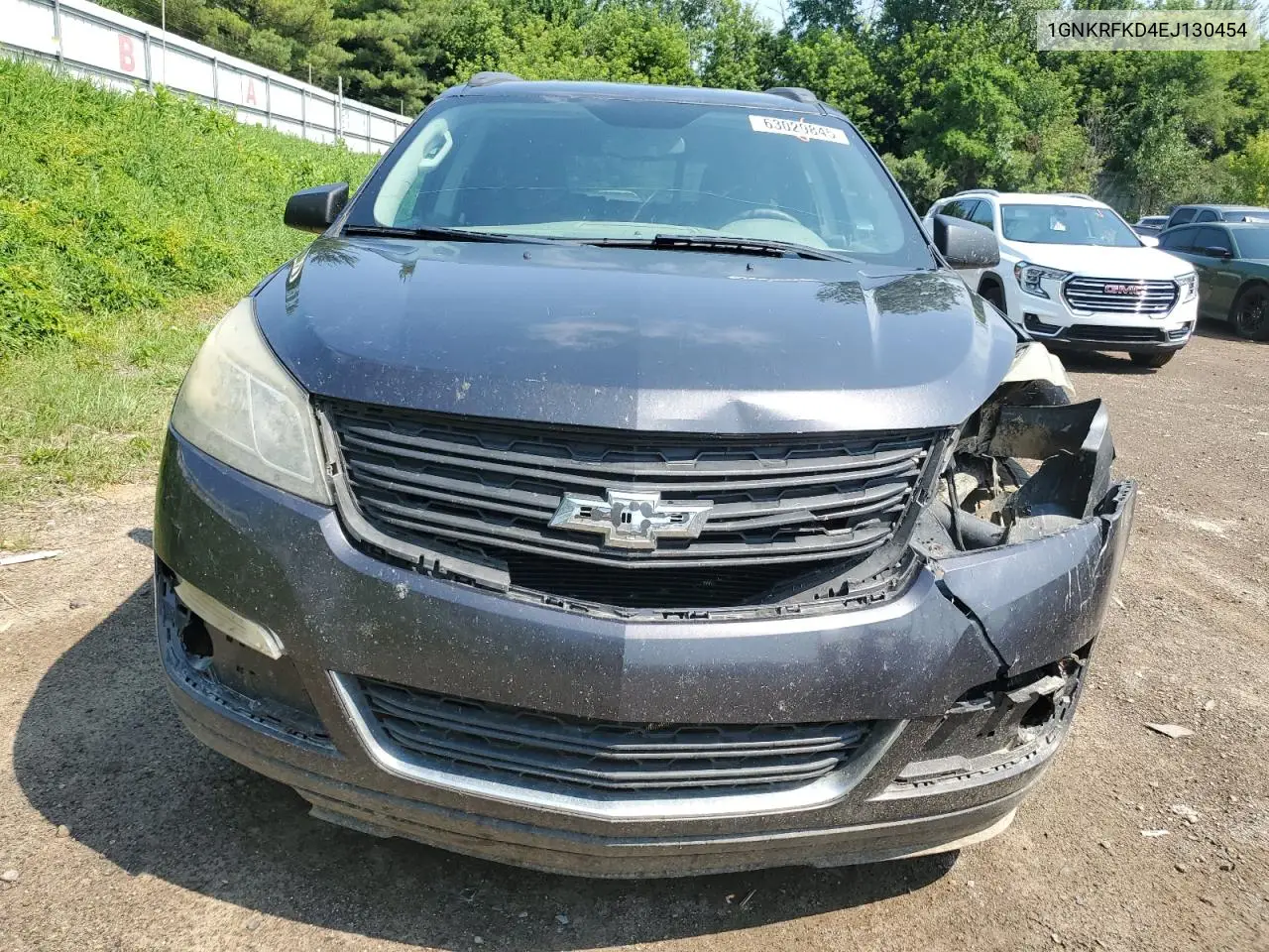 2014 Chevrolet Traverse Ls VIN: 1GNKRFKD4EJ130454 Lot: 63029845