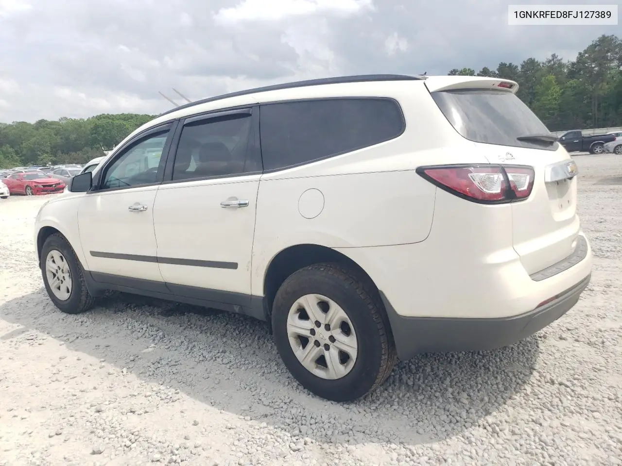 2015 Chevrolet Traverse Ls VIN: 1GNKRFED8FJ127389 Lot: 54150705