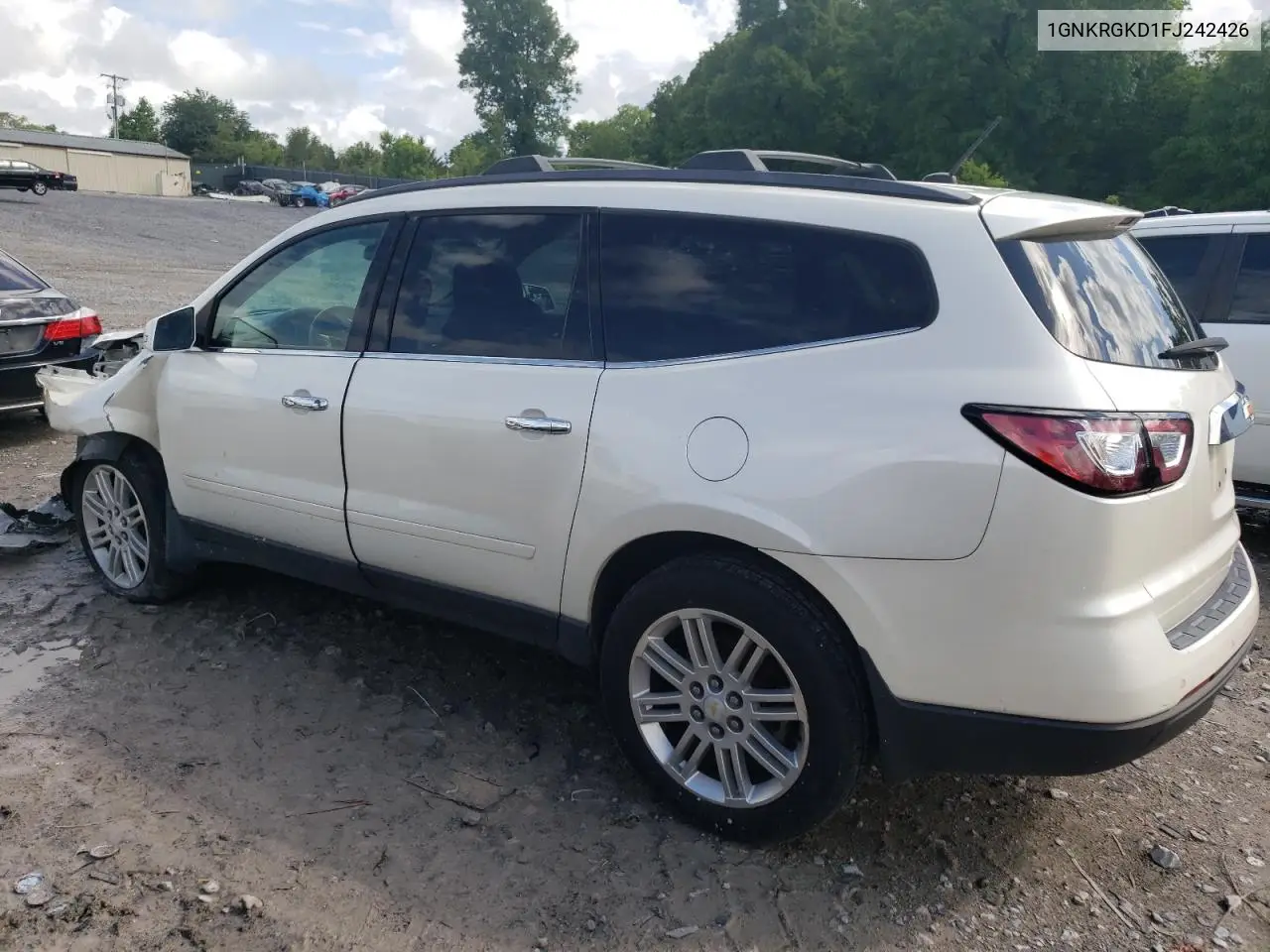 2015 Chevrolet Traverse Lt VIN: 1GNKRGKD1FJ242426 Lot: 56739315