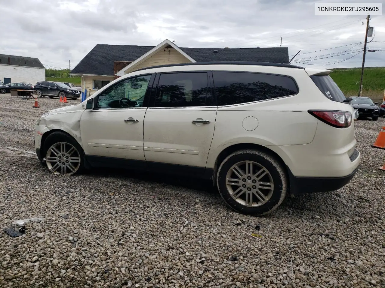 2015 Chevrolet Traverse Lt VIN: 1GNKRGKD2FJ295605 Lot: 56982565