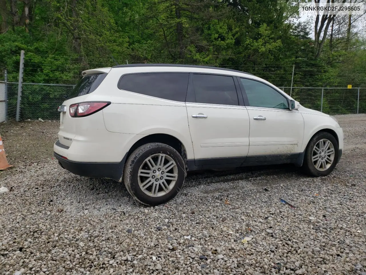 2015 Chevrolet Traverse Lt VIN: 1GNKRGKD2FJ295605 Lot: 56982565