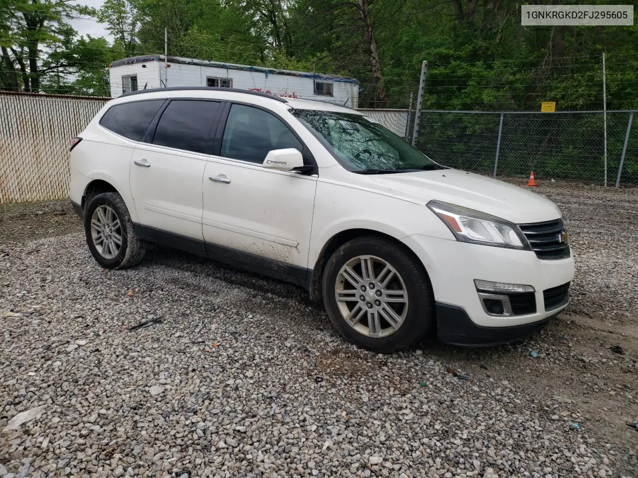 2015 Chevrolet Traverse Lt VIN: 1GNKRGKD2FJ295605 Lot: 56982565