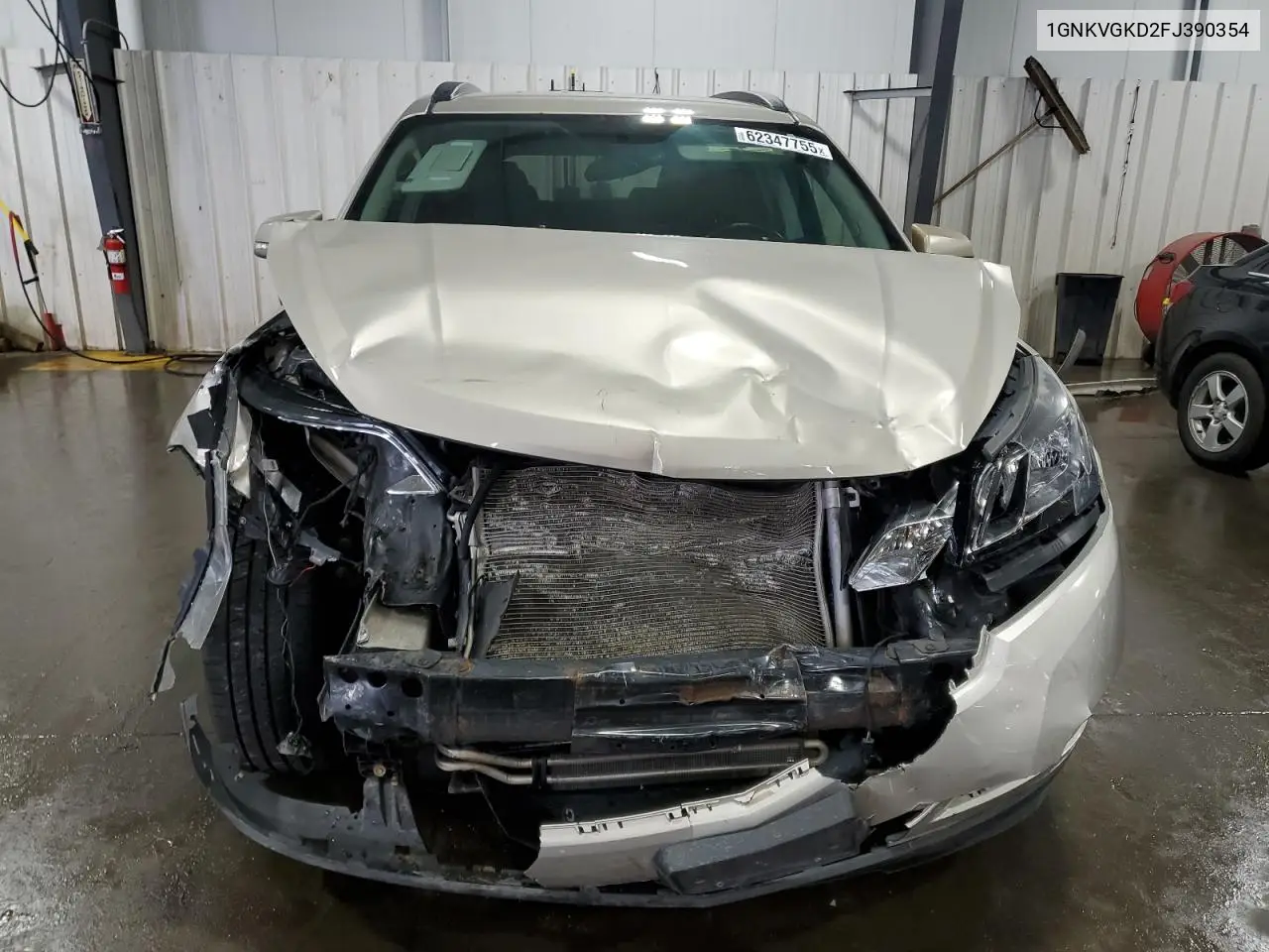 2015 Chevrolet Traverse Lt VIN: 1GNKVGKD2FJ390354 Lot: 62347755