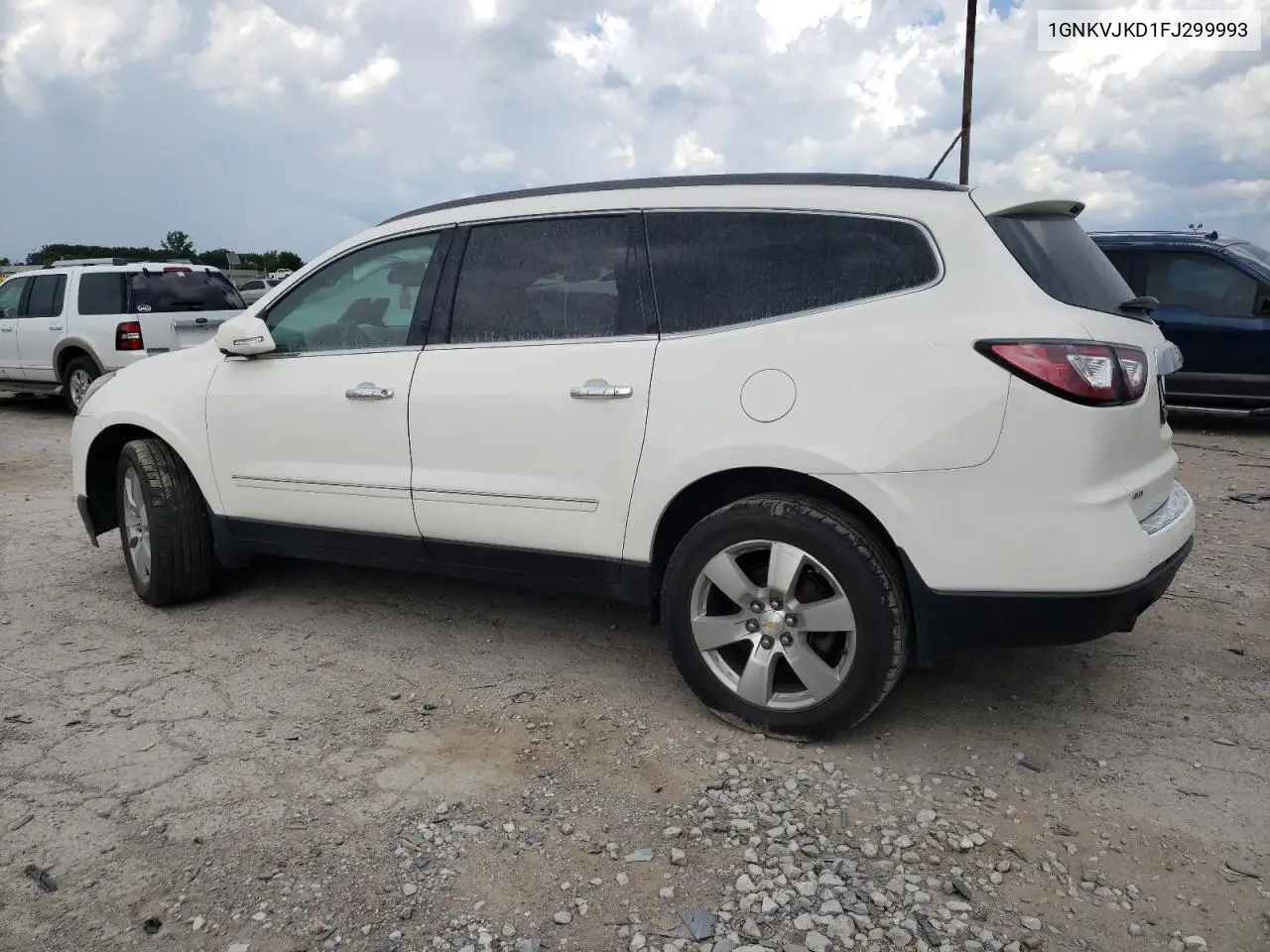 2015 Chevrolet Traverse Ltz VIN: 1GNKVJKD1FJ299993 Lot: 62415955