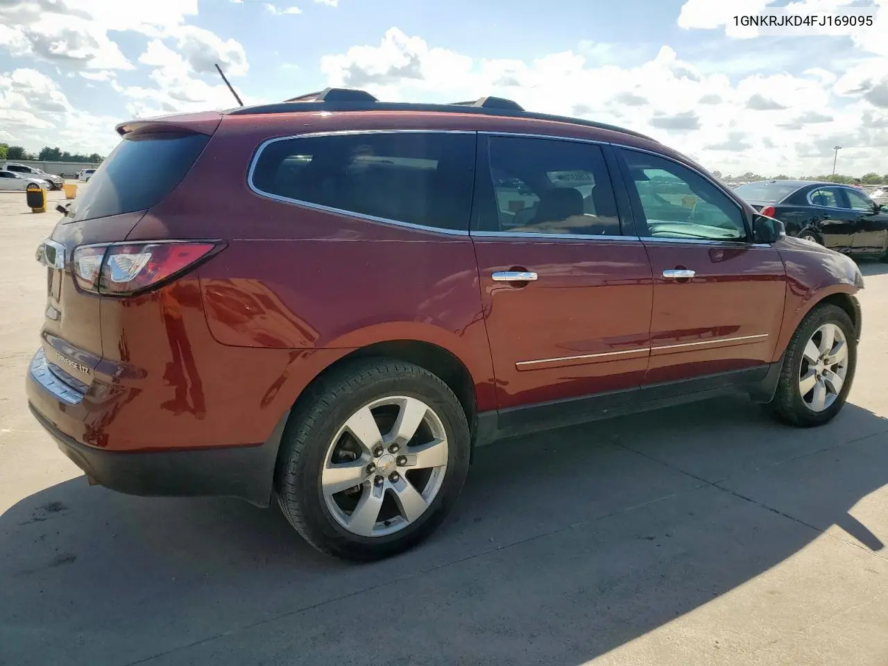 2015 Chevrolet Traverse Ltz VIN: 1GNKRJKD4FJ169095 Lot: 62883705