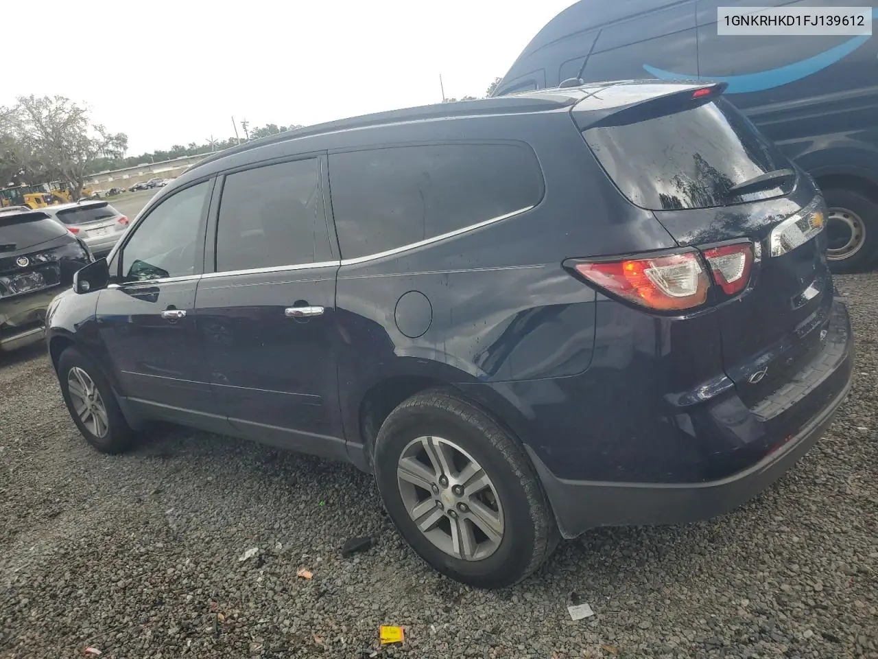 2015 Chevrolet Traverse Lt VIN: 1GNKRHKD1FJ139612 Lot: 63159705