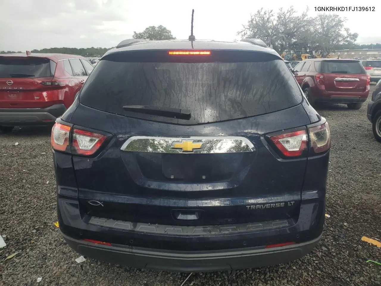 2015 Chevrolet Traverse Lt VIN: 1GNKRHKD1FJ139612 Lot: 63159705