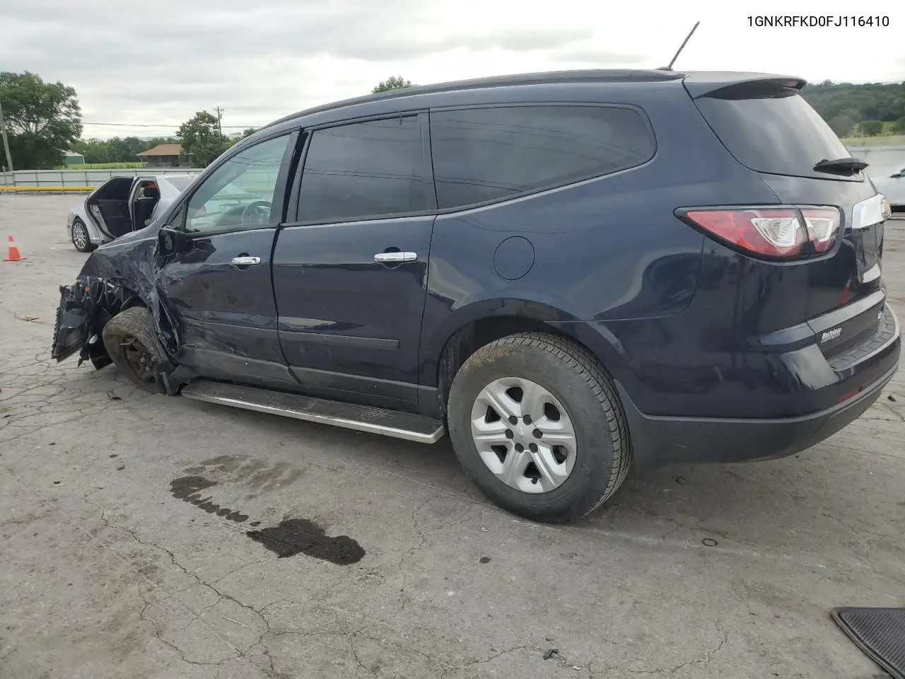 2015 Chevrolet Traverse Ls VIN: 1GNKRFKD0FJ116410 Lot: 63217205
