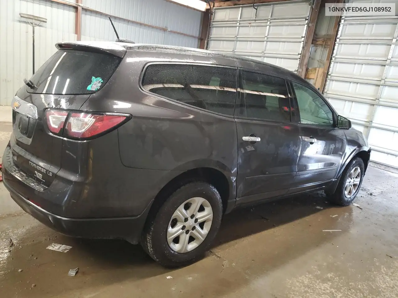 2016 Chevrolet Traverse Ls VIN: 1GNKVFED6GJ108952 Lot: 56279435