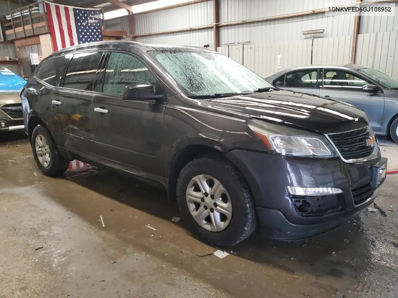 2016 Chevrolet Traverse Ls VIN: 1GNKVFED6GJ108952 Lot: 56279435