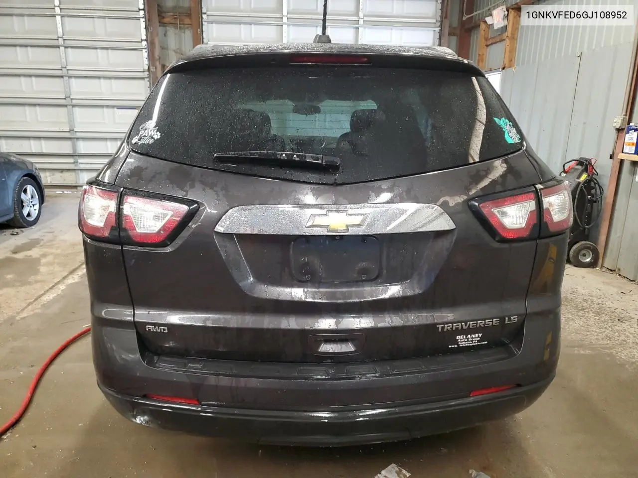 2016 Chevrolet Traverse Ls VIN: 1GNKVFED6GJ108952 Lot: 56279435