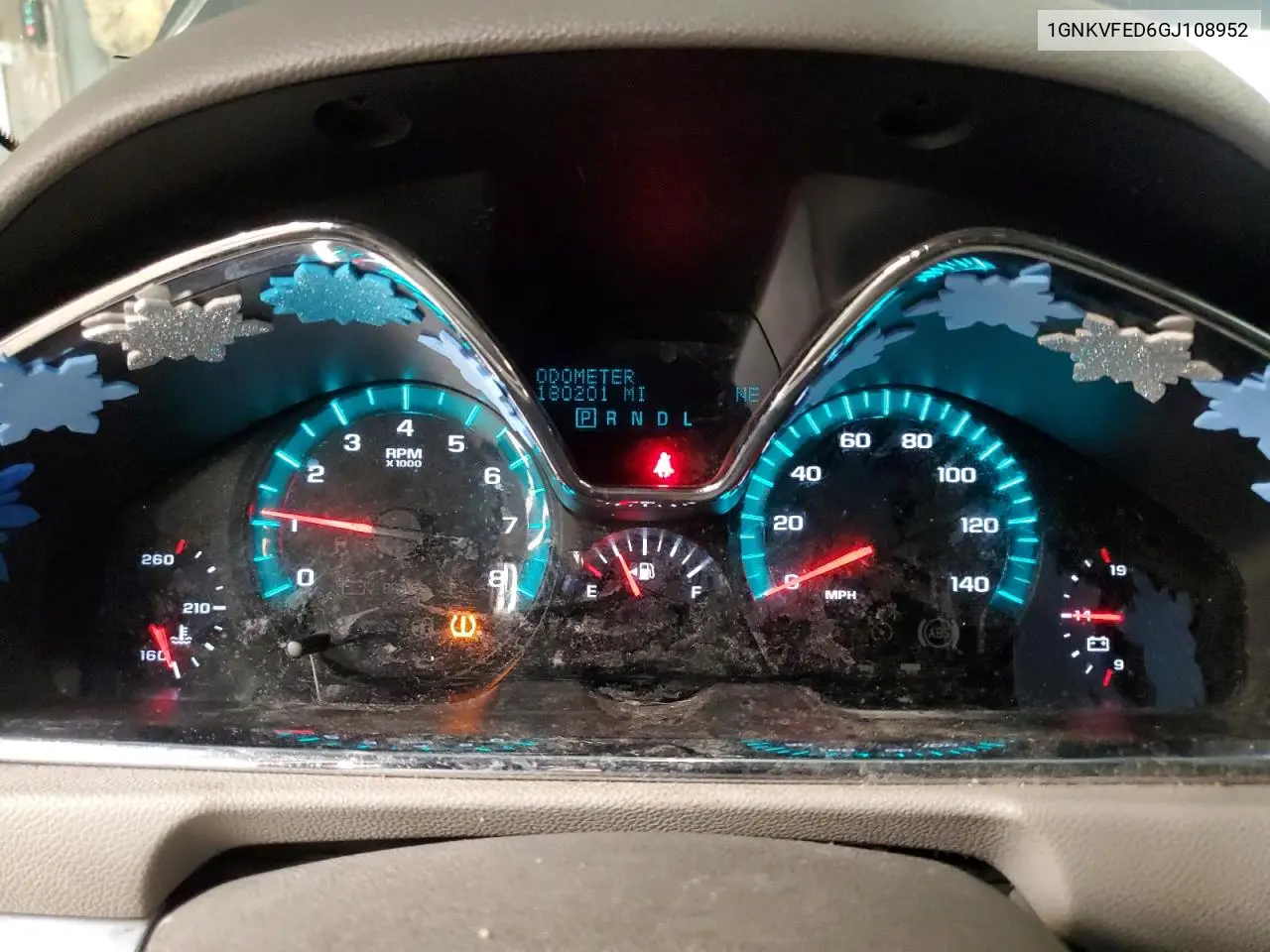 2016 Chevrolet Traverse Ls VIN: 1GNKVFED6GJ108952 Lot: 56279435