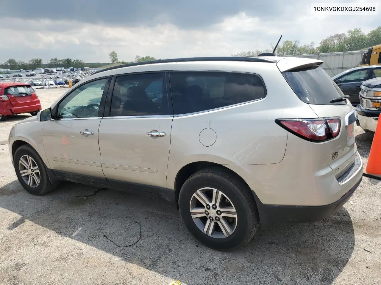 2016 Chevrolet Traverse Lt VIN: 1GNKVGKDXGJ254698 Lot: 56751005