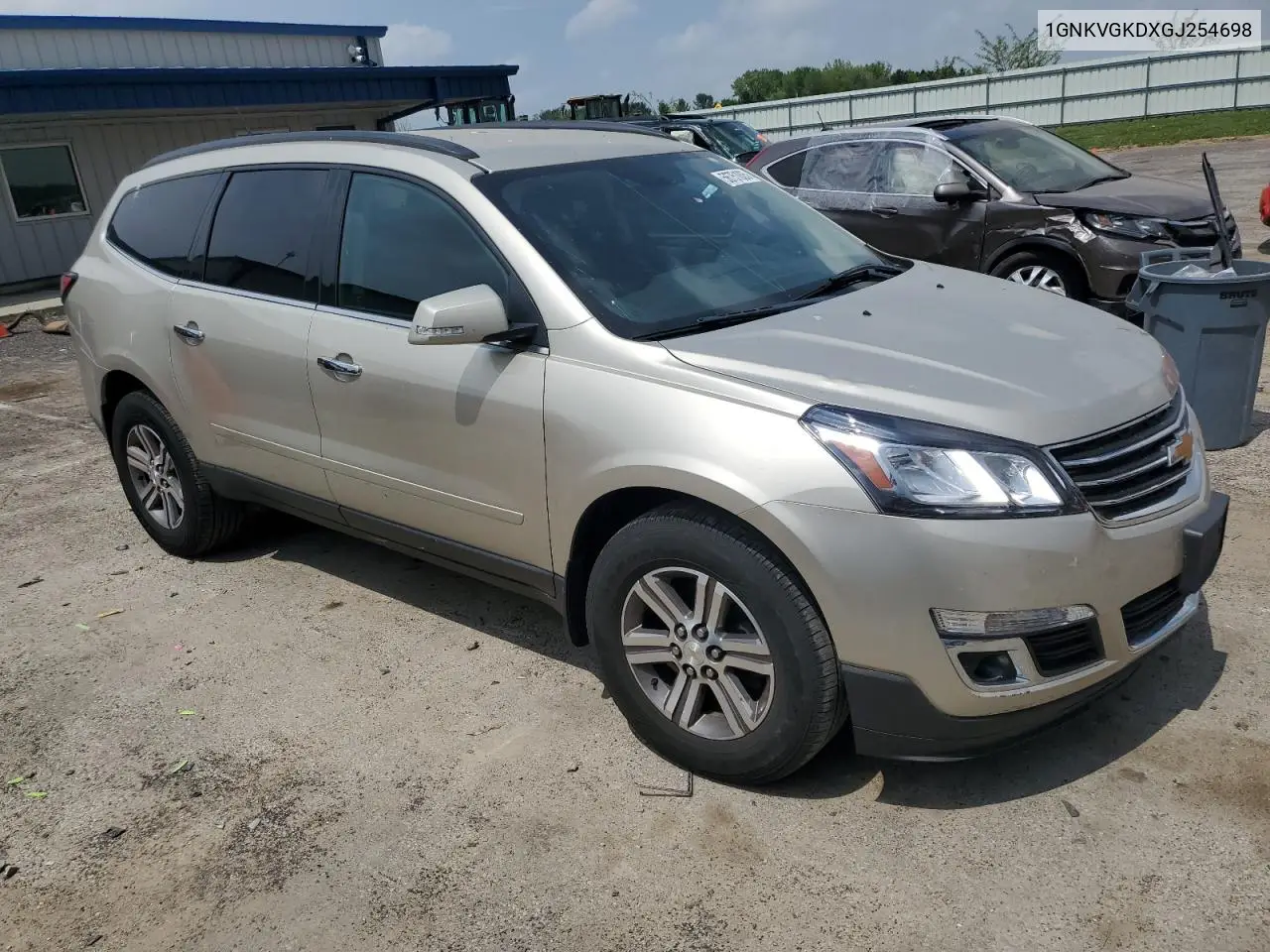 2016 Chevrolet Traverse Lt VIN: 1GNKVGKDXGJ254698 Lot: 56751005
