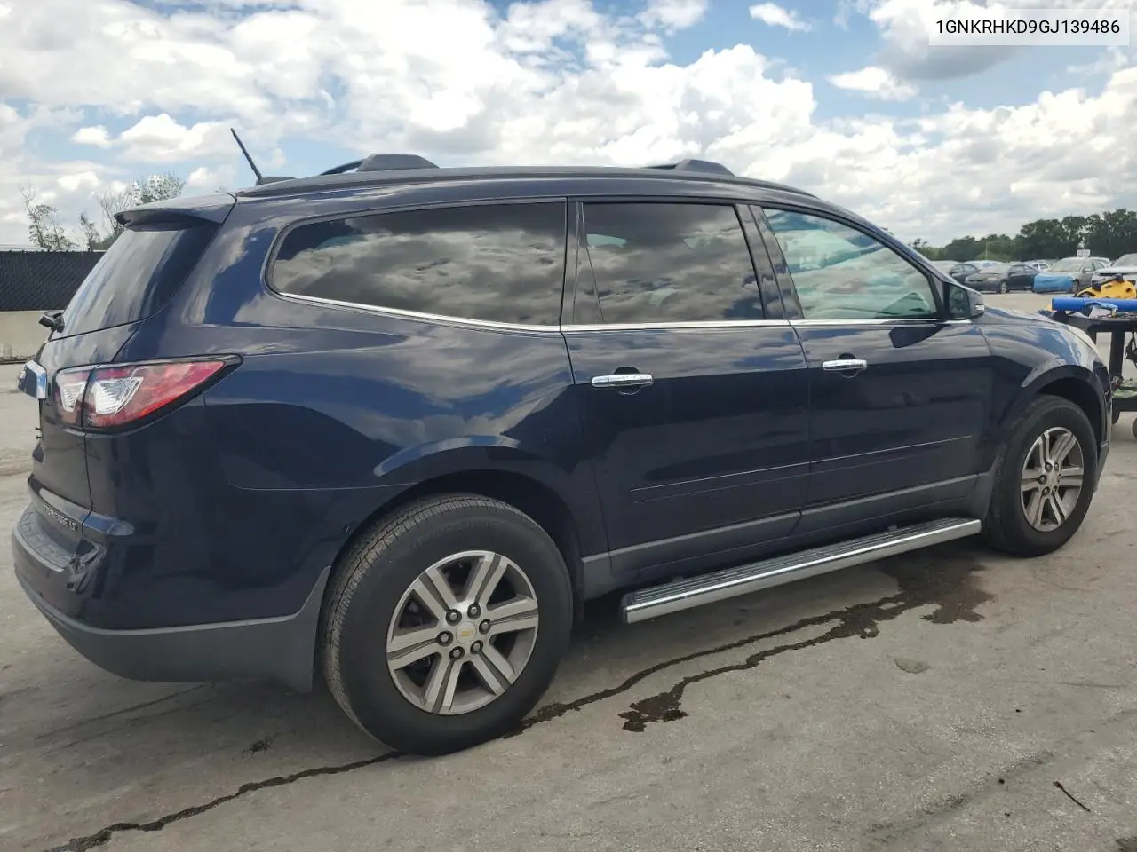 2016 Chevrolet Traverse Lt VIN: 1GNKRHKD9GJ139486 Lot: 56762935