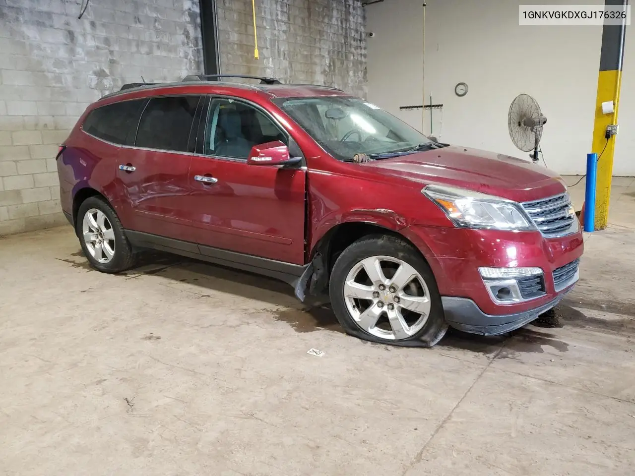 2016 Chevrolet Traverse Lt VIN: 1GNKVGKDXGJ176326 Lot: 59793655