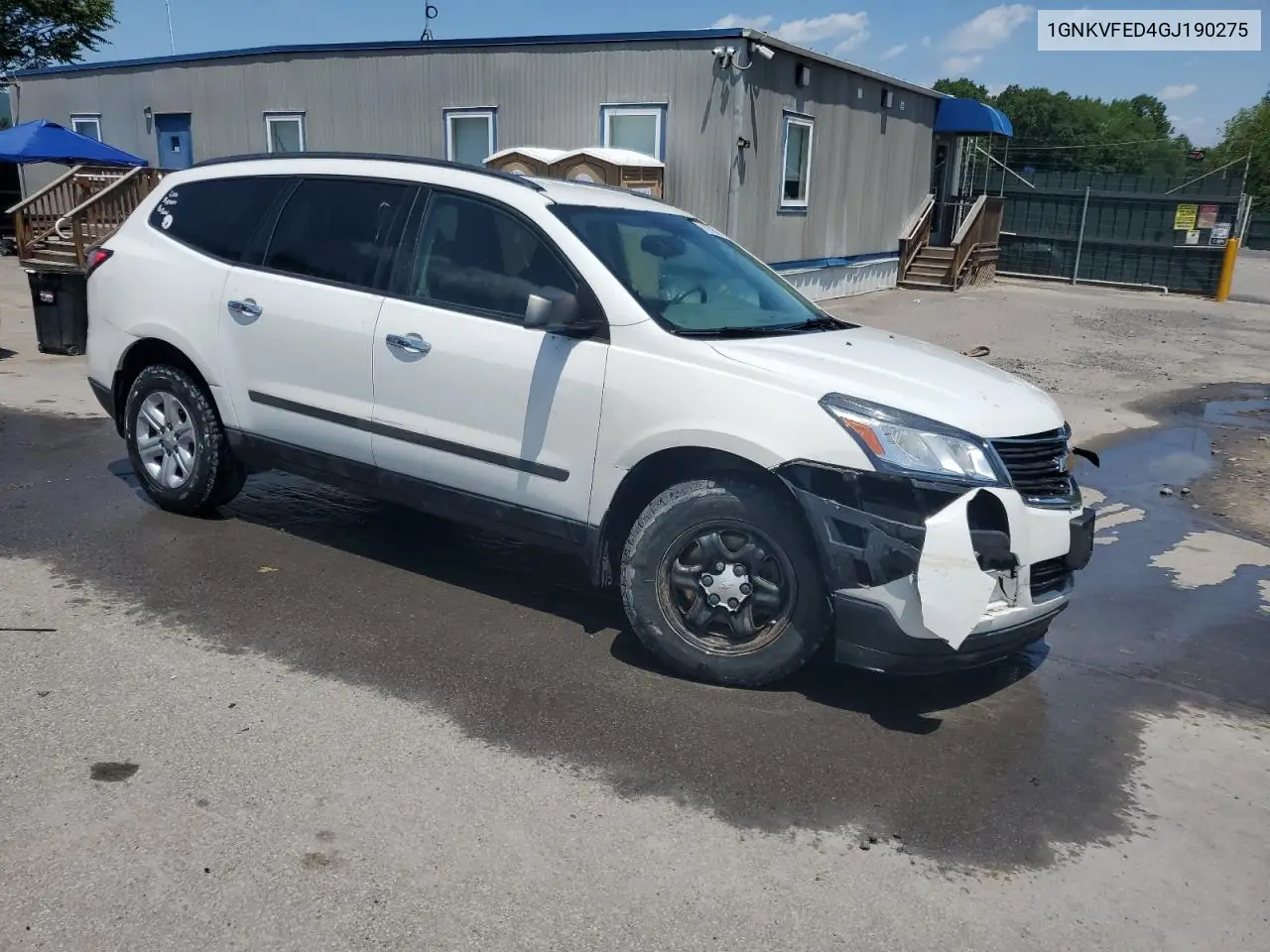 2016 Chevrolet Traverse Ls VIN: 1GNKVFED4GJ190275 Lot: 61979685