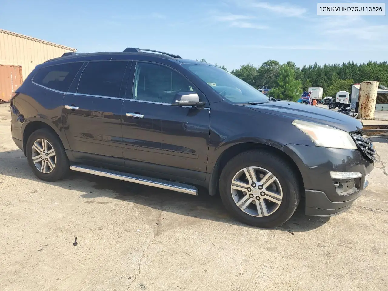 2016 Chevrolet Traverse Lt VIN: 1GNKVHKD7GJ113626 Lot: 62657395