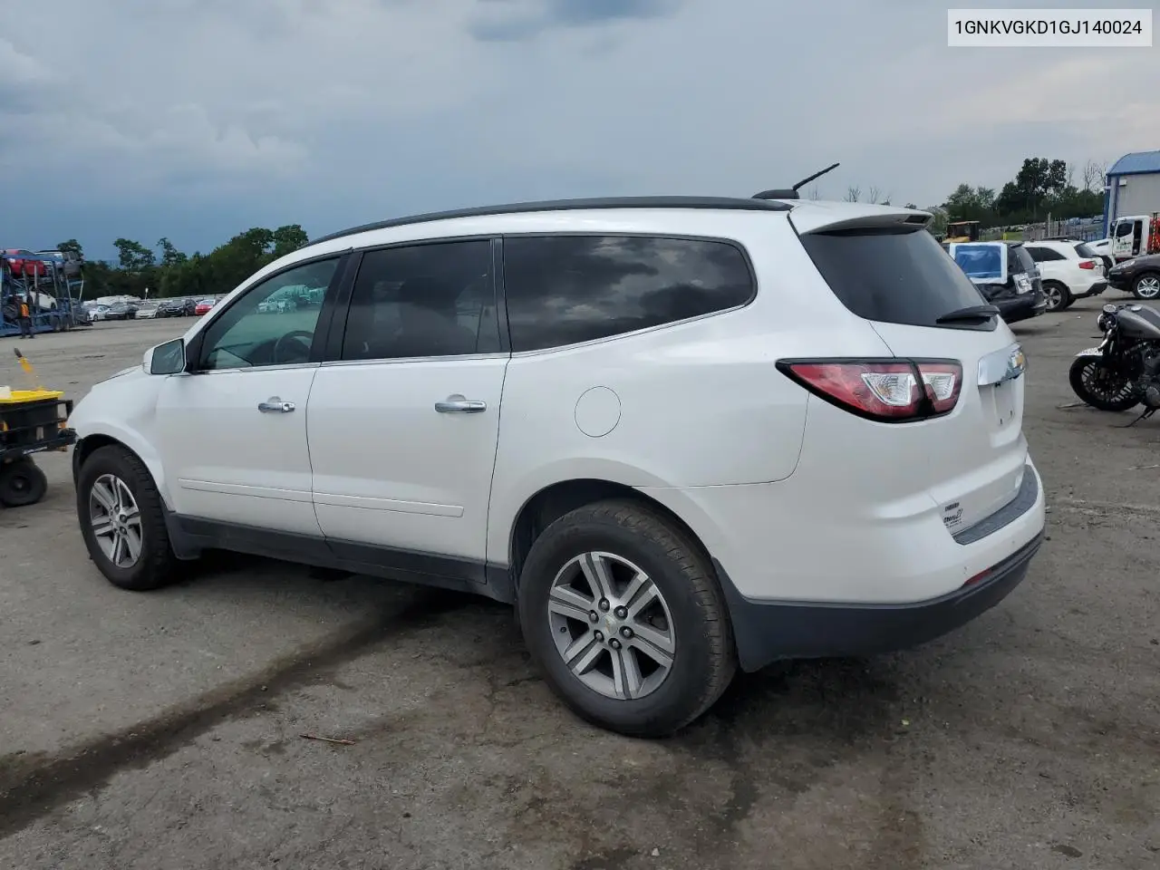 2016 Chevrolet Traverse Lt VIN: 1GNKVGKD1GJ140024 Lot: 62912465