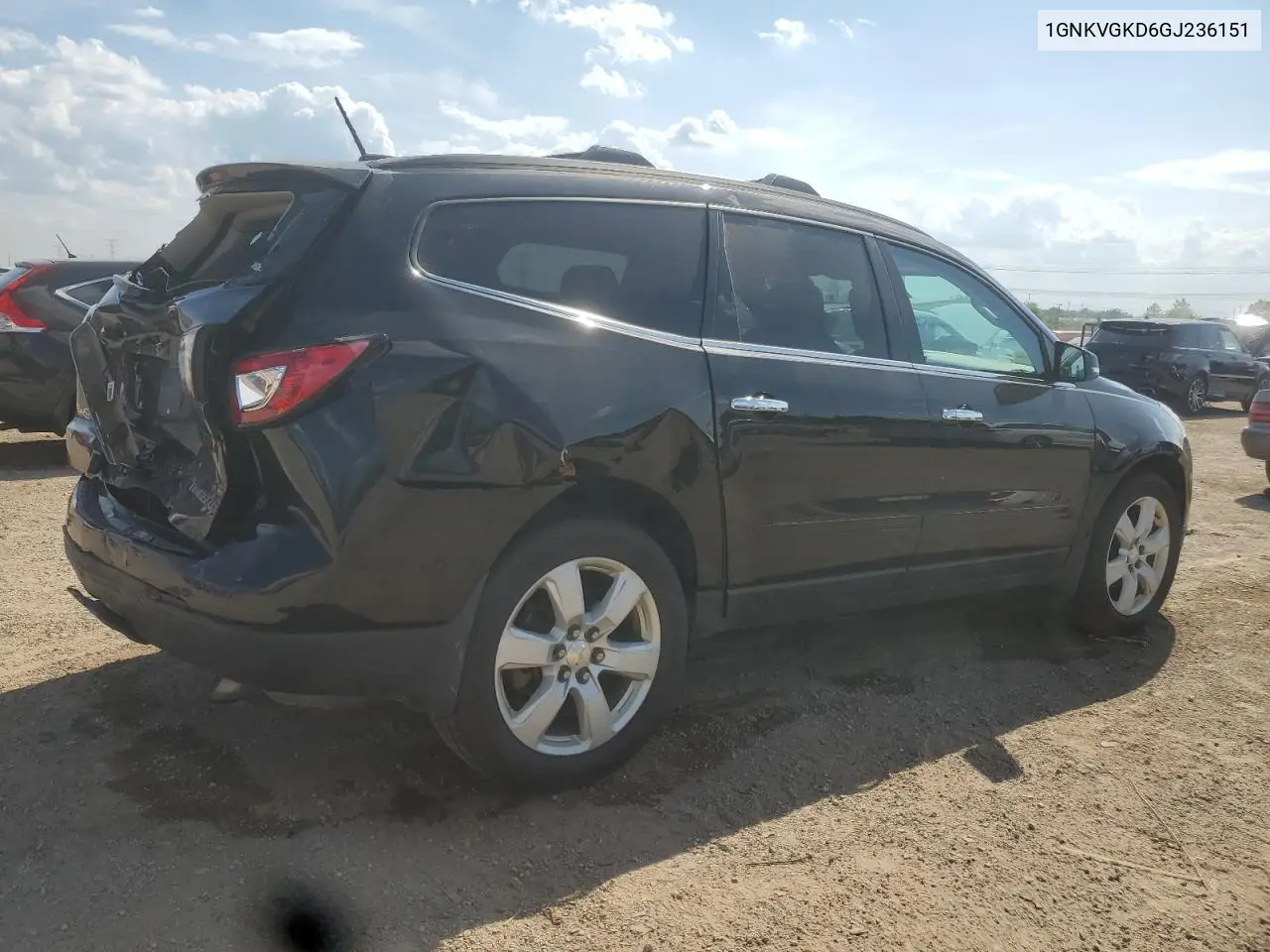 2016 Chevrolet Traverse Lt VIN: 1GNKVGKD6GJ236151 Lot: 62924145