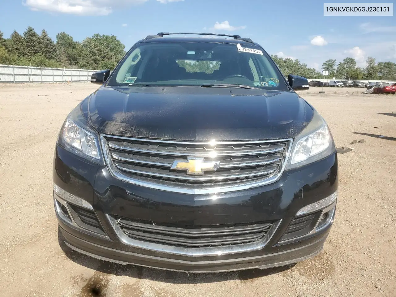 2016 Chevrolet Traverse Lt VIN: 1GNKVGKD6GJ236151 Lot: 62924145