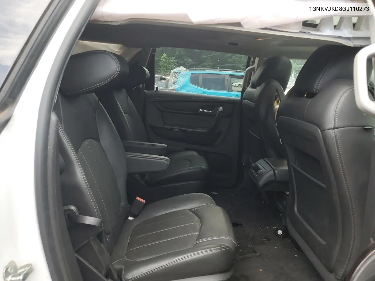 2016 Chevrolet Traverse Ltz VIN: 1GNKVJKD8GJ110273 Lot: 63032655