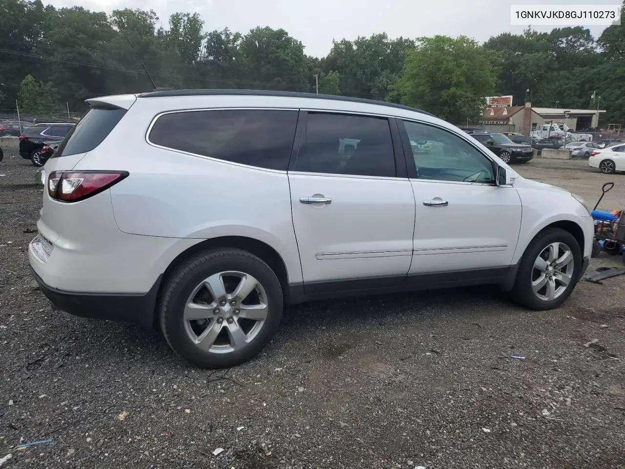 2016 Chevrolet Traverse Ltz VIN: 1GNKVJKD8GJ110273 Lot: 63032655