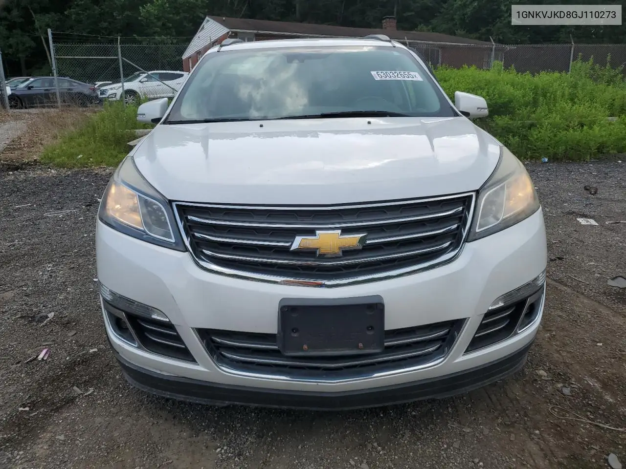 2016 Chevrolet Traverse Ltz VIN: 1GNKVJKD8GJ110273 Lot: 63032655