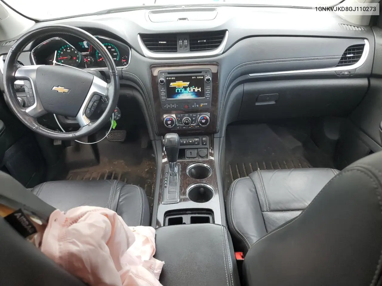 2016 Chevrolet Traverse Ltz VIN: 1GNKVJKD8GJ110273 Lot: 63032655