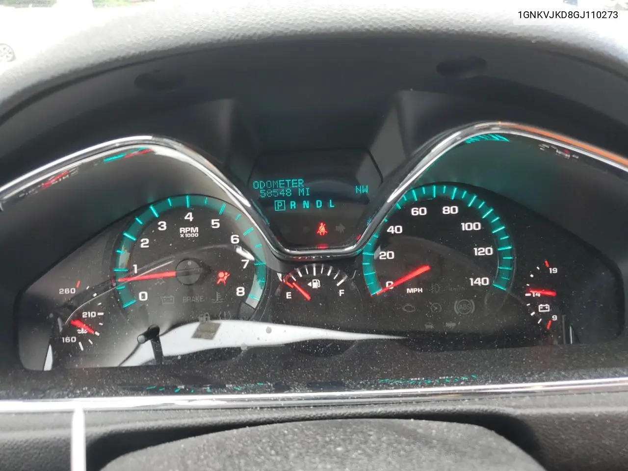 2016 Chevrolet Traverse Ltz VIN: 1GNKVJKD8GJ110273 Lot: 63032655