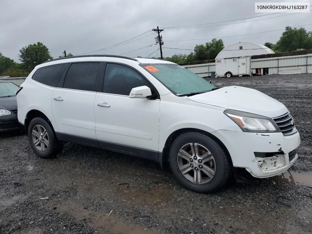 2017 Chevrolet Traverse Lt VIN: 1GNKRGKD8HJ163287 Lot: 56766865