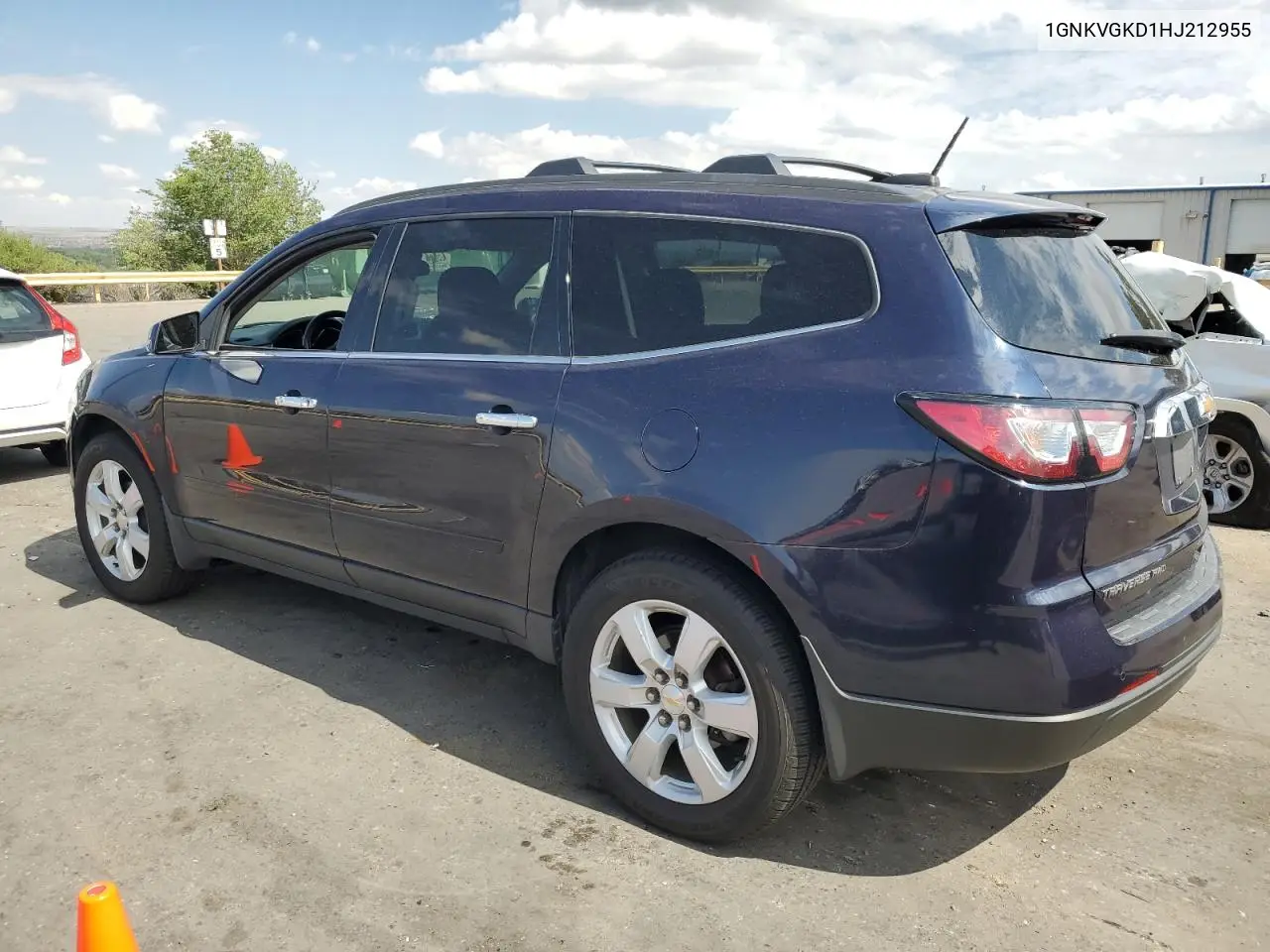 2017 Chevrolet Traverse Lt VIN: 1GNKVGKD1HJ212955 Lot: 62609925