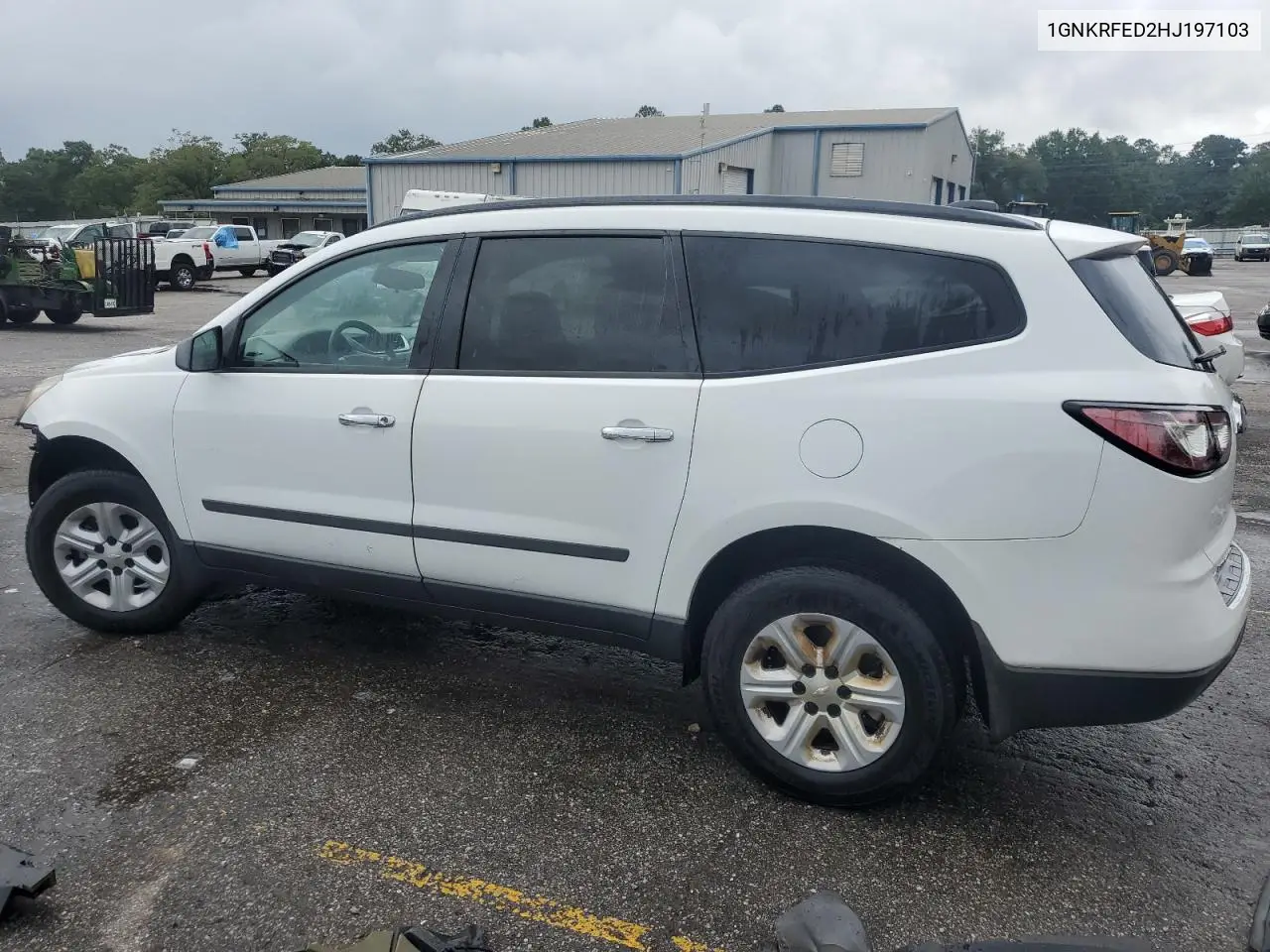 2017 Chevrolet Traverse Ls VIN: 1GNKRFED2HJ197103 Lot: 62730485