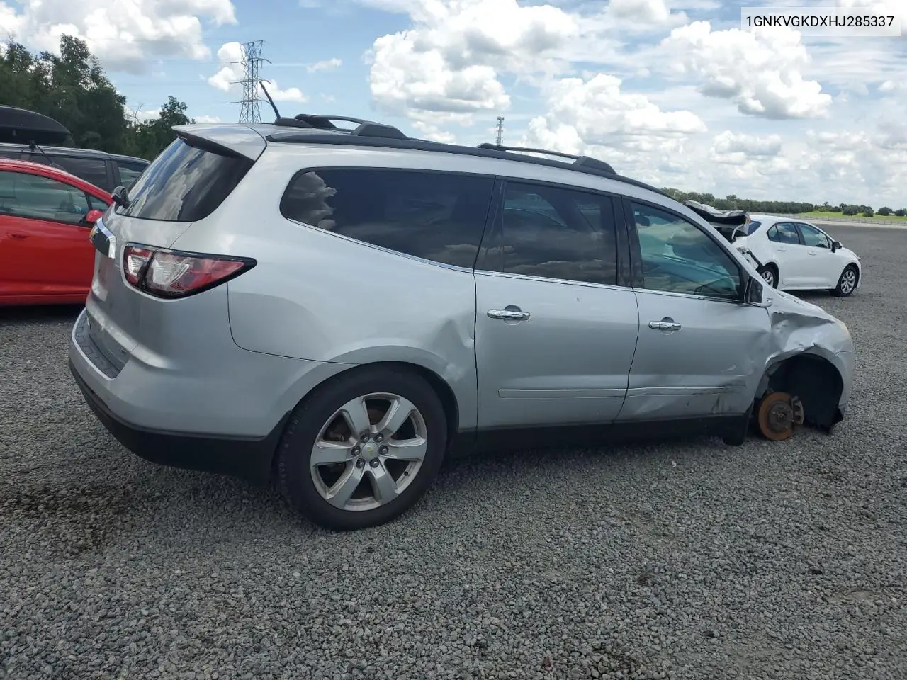 2017 Chevrolet Traverse Lt VIN: 1GNKVGKDXHJ285337 Lot: 62878545
