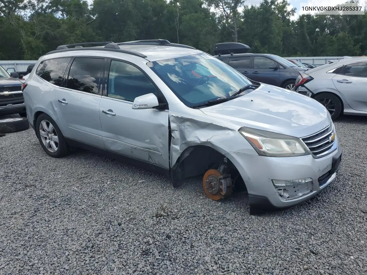 2017 Chevrolet Traverse Lt VIN: 1GNKVGKDXHJ285337 Lot: 62878545