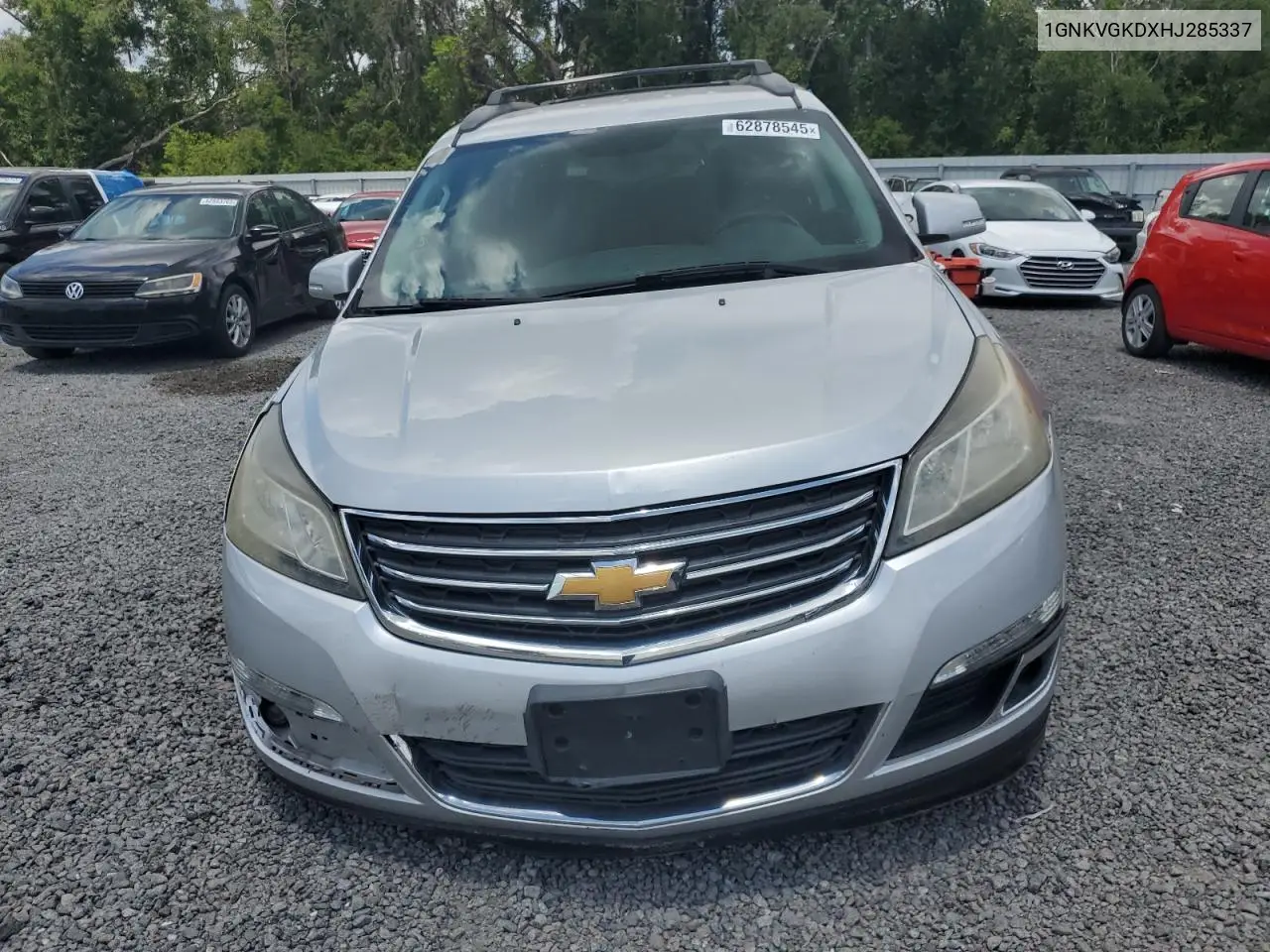 2017 Chevrolet Traverse Lt VIN: 1GNKVGKDXHJ285337 Lot: 62878545