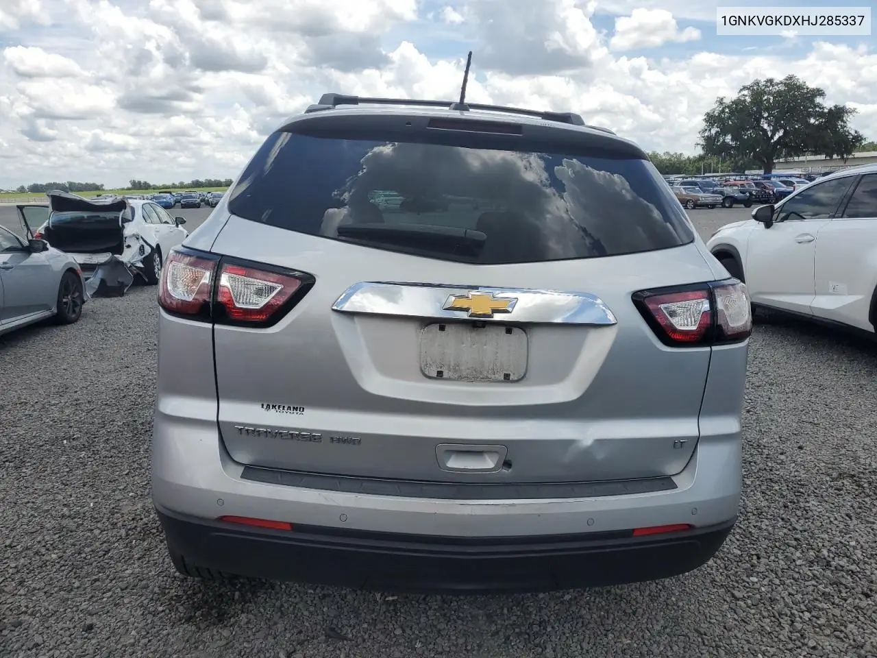 2017 Chevrolet Traverse Lt VIN: 1GNKVGKDXHJ285337 Lot: 62878545