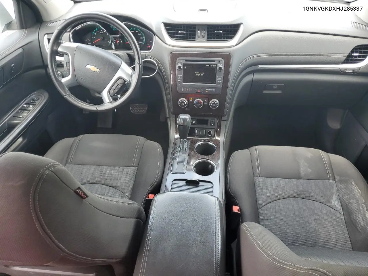 2017 Chevrolet Traverse Lt VIN: 1GNKVGKDXHJ285337 Lot: 62878545